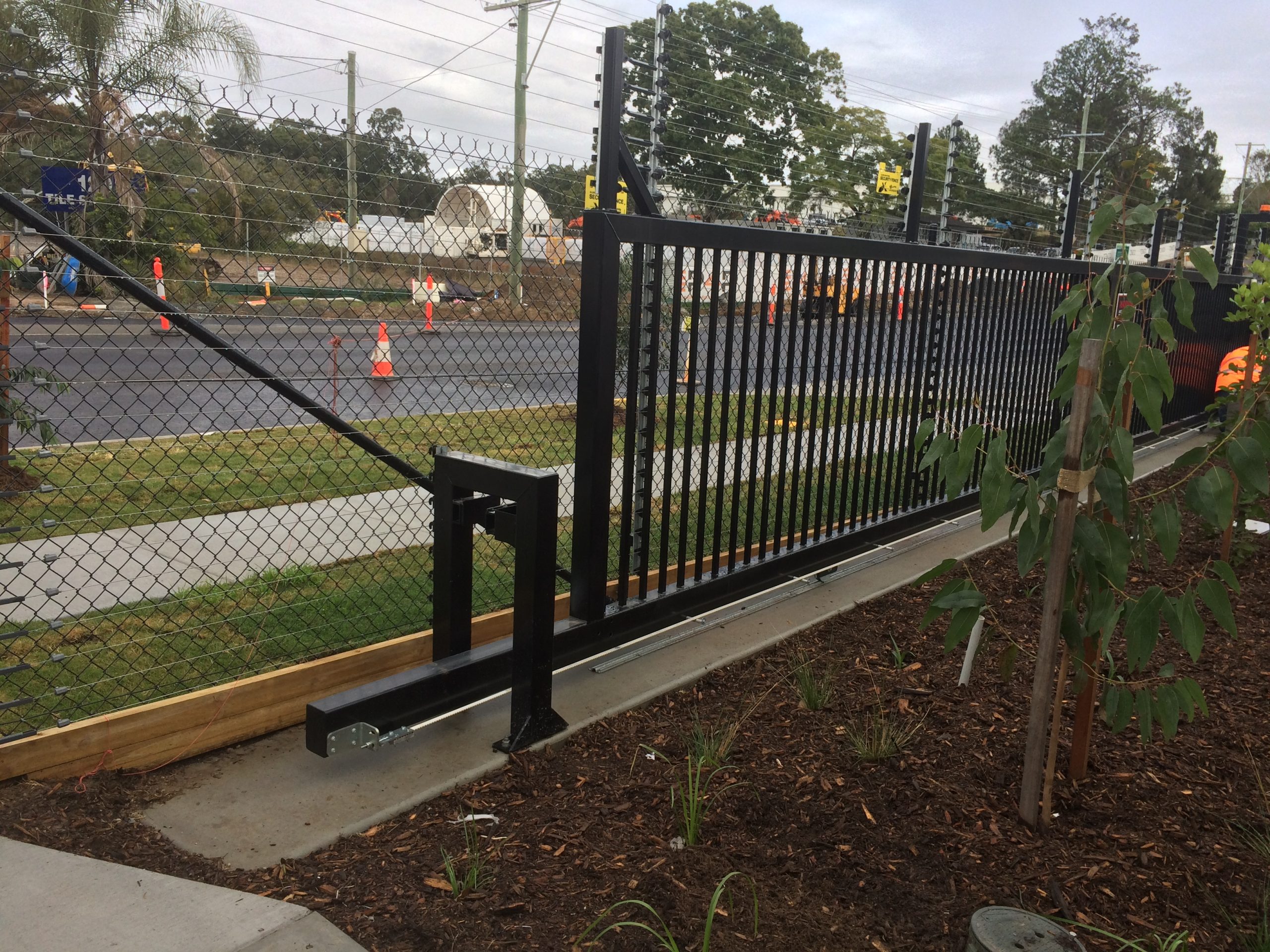 Tracked Slide Gate System